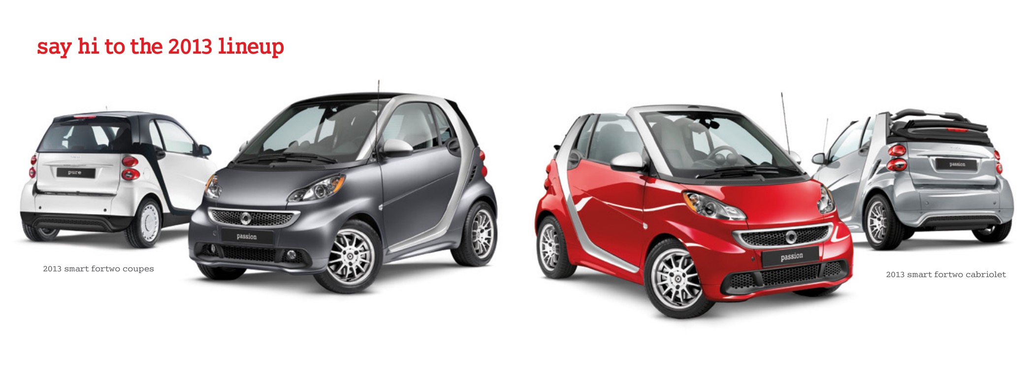 2013 Smart Fortwo Brochure Page 1
